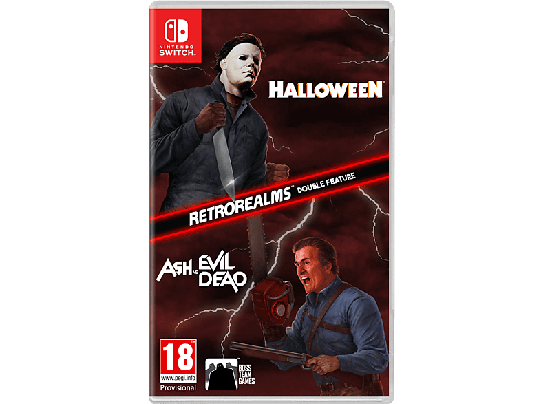 Nintendo Switch Halloween and Ash vs Evil Dead RetroRealms