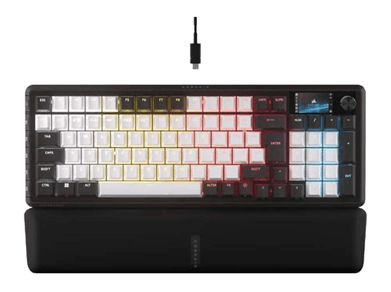 Corsair Vanguard 96-MLX Plasma Mecánico USB tipo A a C Negro