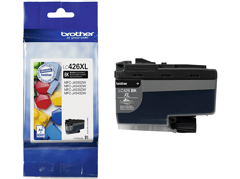 Brother LC426XL XL 6000 páginas  ISO/IEC 24711 Negro