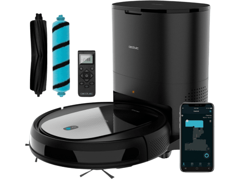 Cecotec Conga 2290 Ultra Home 14.4 V Autonomía 160 min 64 dB Sistema Virtual Map Negro