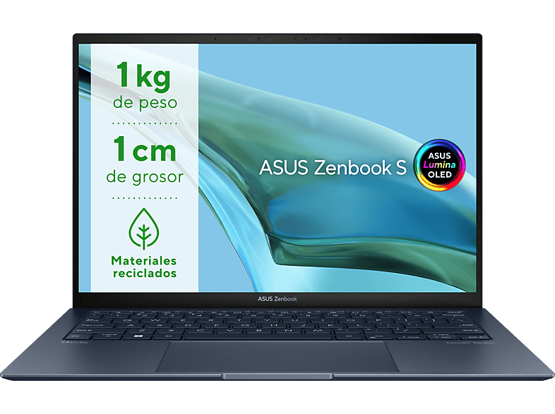 ASUS ZenBook S 13 OLED UX5304VA-NQ172W 13.3 WQXGA+ Intel® Core™ i7-1355U 16GB RAM 1TB SSD Iris® Xe Windows 11 Home