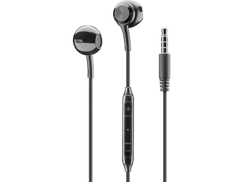 Music Sound Remote Micrófono integrado Conexión audiojack 3.5mm Negro