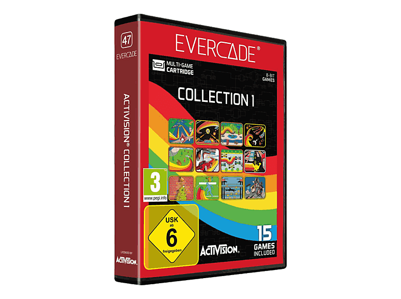 Cartucho juego retro Evercade: Activision Collection 1