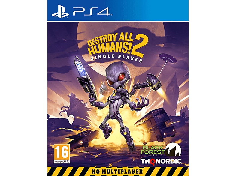 PS4 Destroy All Humans! 2. Reprobed: Single Player