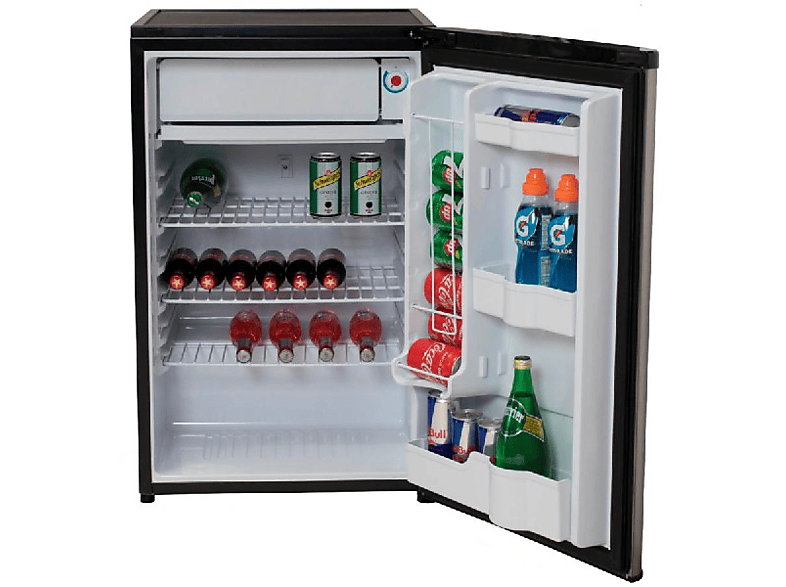 Jocel JF-118 84 cm 118 l 3 estantes Inox y negro