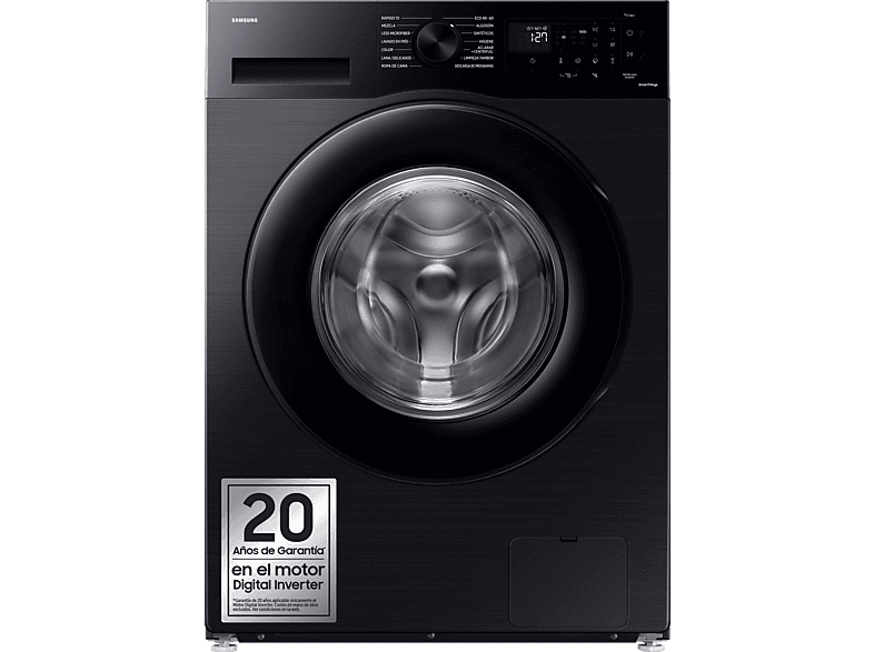 Samsung WW80CGC04DABEC 8kg 1400 rpm EcoBubble™ WiFi Negro