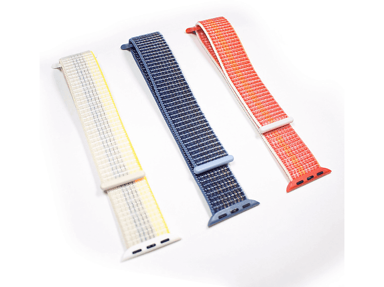 Friendly License Loop Deportivo Apple Watch 42/44/45 mm Blanco Azul Rojo