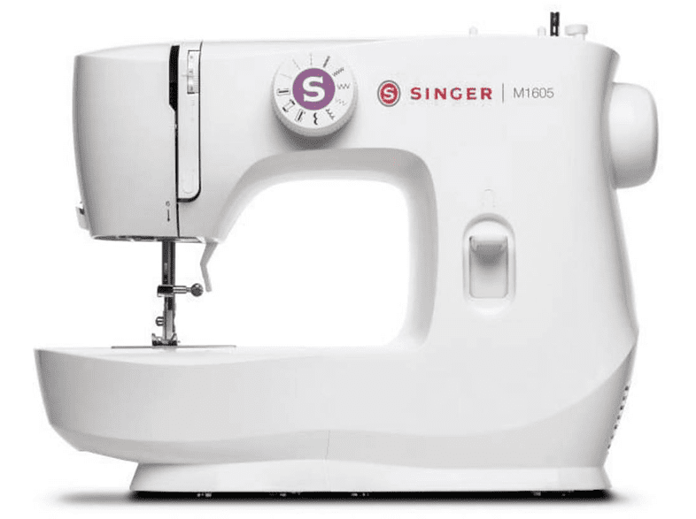 Singer  M1605 6 Puntadas Bobina frontal Blanco