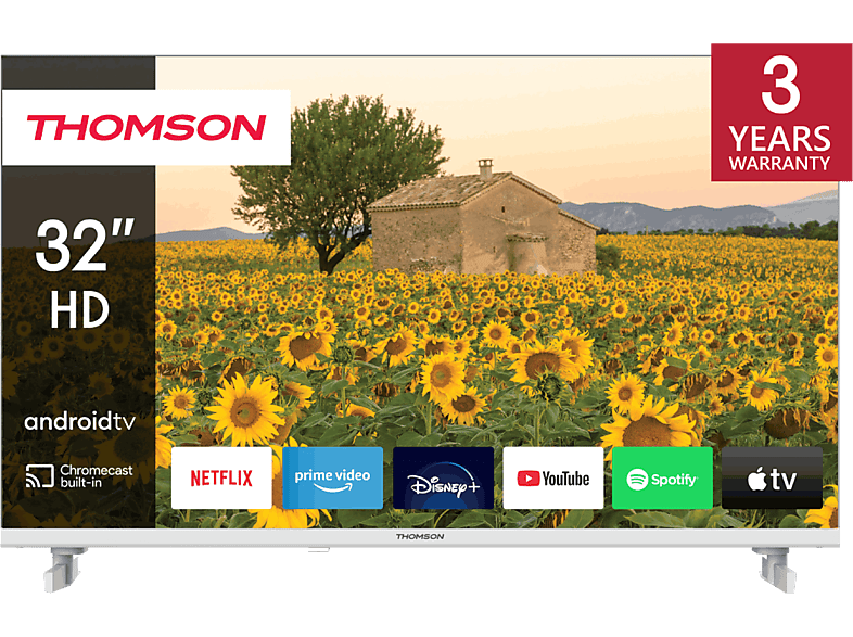 Thomson 32HA2S13W HD ARM CA55 Quad core Smart TV Blanco