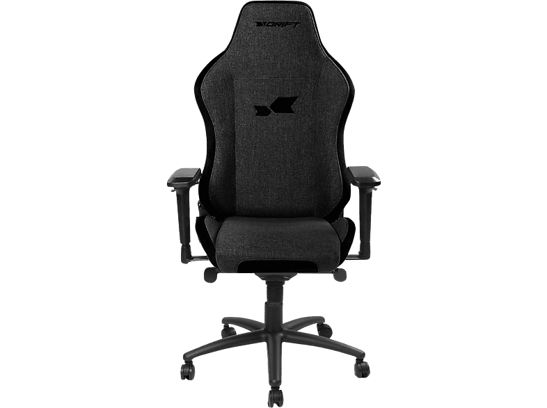 Drift DR275 Acolchado extra y ajustable (4D) Tela 150kg Giratorio Negro