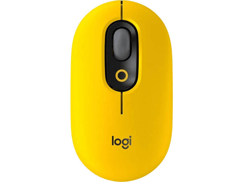 Logitech POP 4000 ppp Óptico Ambidiestro Tecnología SilentTouch SmartWheel Amarillo