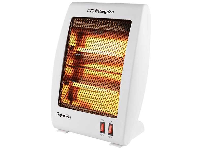 Orbegozo BP 5000 Potencia 800W Doble barra de cuarzo 2 potencias