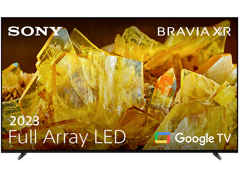 Sony BRAVIA XR 65X90L Full Array LED 4K HDR 120 HDMI 2.1 Perfecto PS5 Google TV Alexa Siri Eco BRAVIA Core Marco Aluminio ATMOS