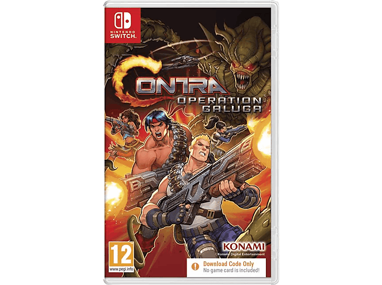 Nintendo Switch Contra: Operation Galuga (Código de descarga)
