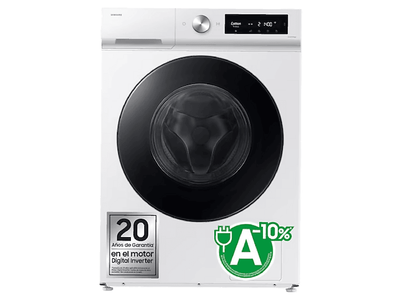 Samsung WD11DB7B85GWU3 11 kg 6kg 1400 rpm Autodosificación AI Wash AI EcoBubble™ Blanco