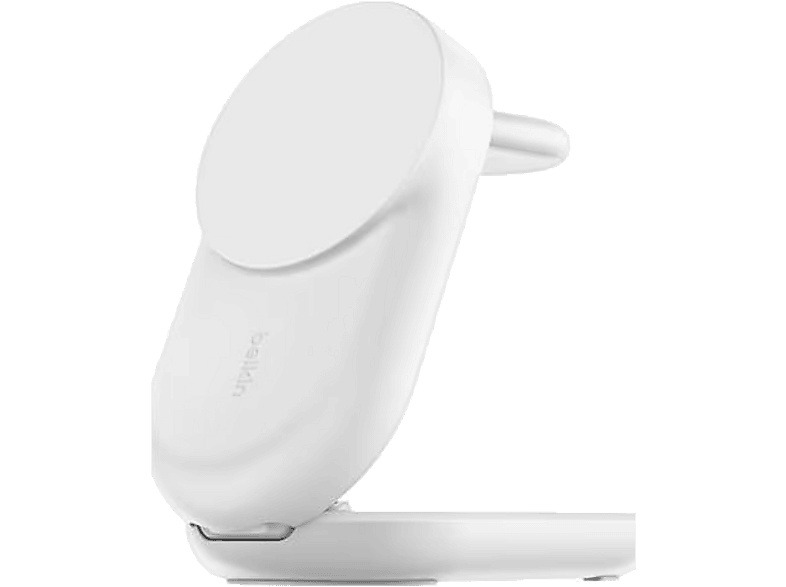 Belkin UltraCharge Foldable magnetic 3-in-1 Compatible con Qi2.2 25W Plegable Blanco