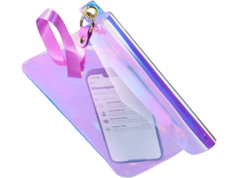 CellularLine VOYAGERPOUCH23T Resistente al agua Con correa Certificación IP64 Transparente