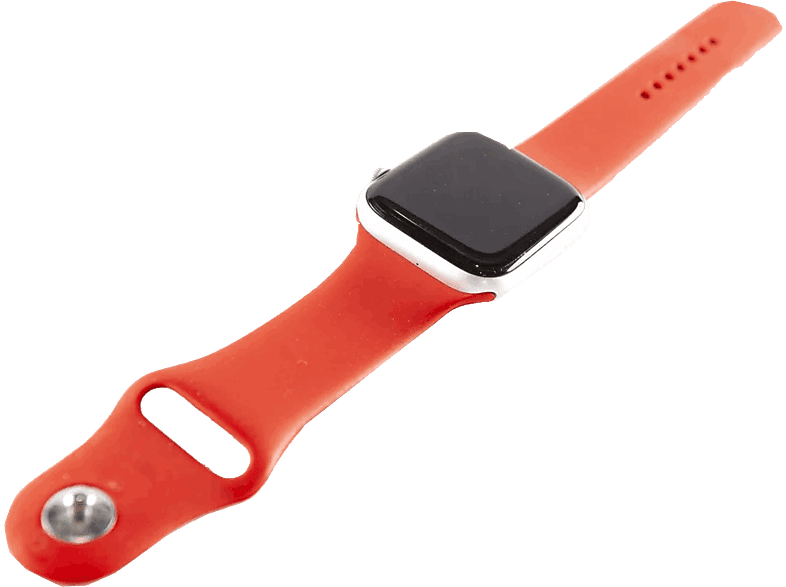 Friendly License Para Apple Watch 42/44 mm Silicona Rojo
