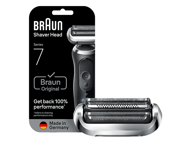 Braun 74S Compatible con afeitadoras Series 7 Plata