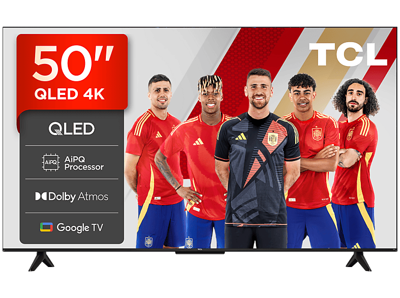 TCL 50T69C UHD 4K Procesador AiPQ Smart TV DVB-T2 Negro