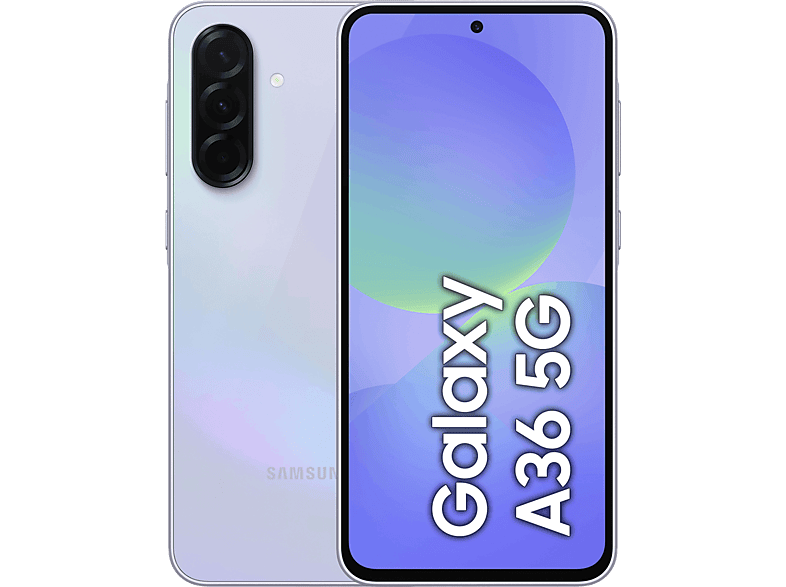 Samsung Galaxy A36 5G Lavanda 128 GB 6 GB RAM 6.7  FHD+ Super AMOLED Qualcomm Snapdragon 6 Gen 3 5000 mAh Android 15