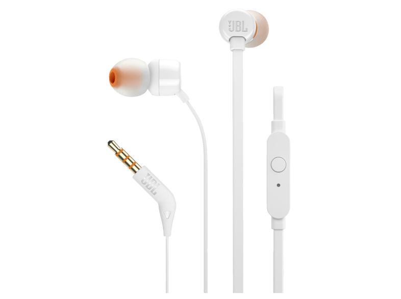 JBL T110 Intraaurales Micrófono Pure Bass JBL Blanco