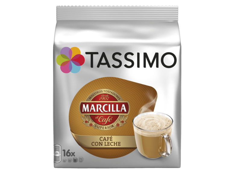 Tassimo Marcilla Café con Leche 16 cápsulas