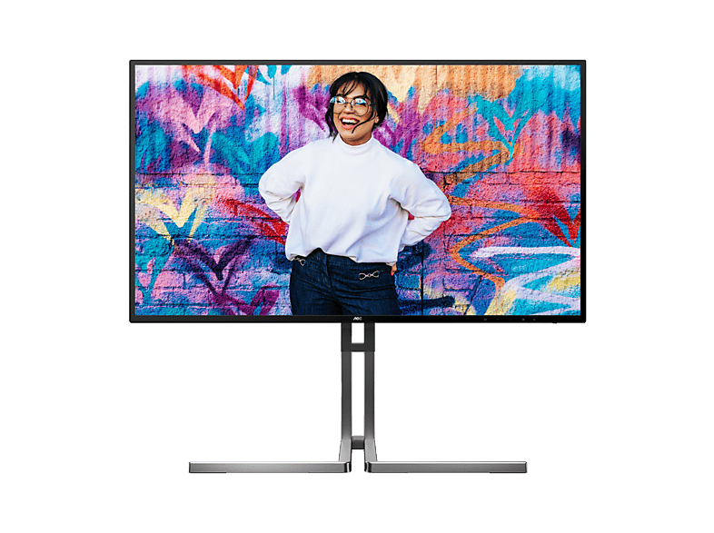 AOC U27U3CV 27 UHD 4K 60 Hz 4 ms GtG Nano IPS Adaptive Sync VESA Certified DisplayHDR™ 400 Sin marco en 4 lados