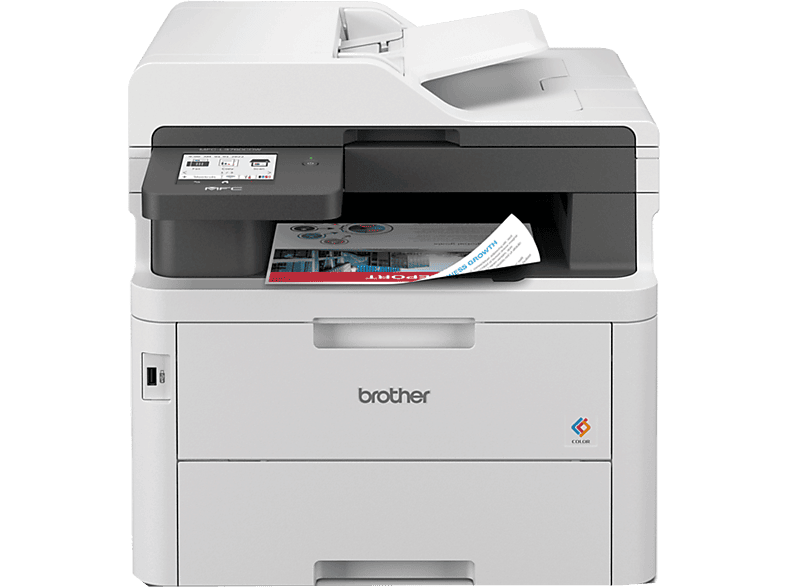 Brother MFCL3760CDW Láser 26 ppm en color y monocolor WiFi Doble cara Gris