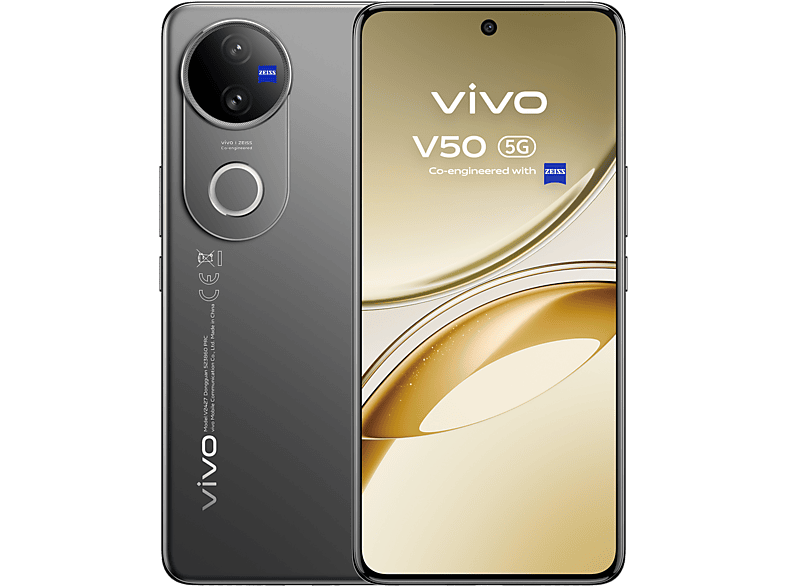 vivo V50 Satin Black 512 GB 12 GB RAM 6.77 AMOLED Snapdragon® 7 Gen3 2.63GHz*1 6000 mAh