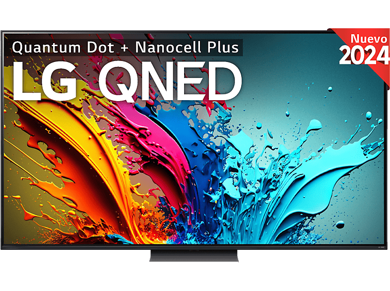 LG 65QNED87T6B UHD 4K Procesador Inteligente 4K α8 Smart TV DVB-T2 (H.265) Negro grafito