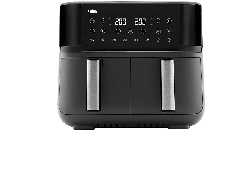 Braun TwinCook 3 TD3030 Doble cubeta 2850 W 8 l Negro mate