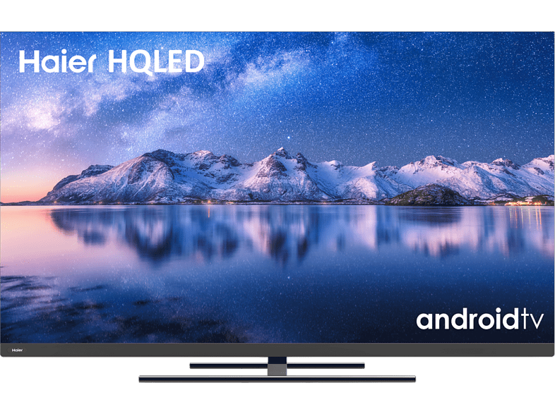 TV LED 55- Haier S8 Series H55S800UG Smart TV (Android TV 11) UHD 4K Dolby Atmos-Vision Altavoces Frontales Control por Voz Dbx-tv® Negro
