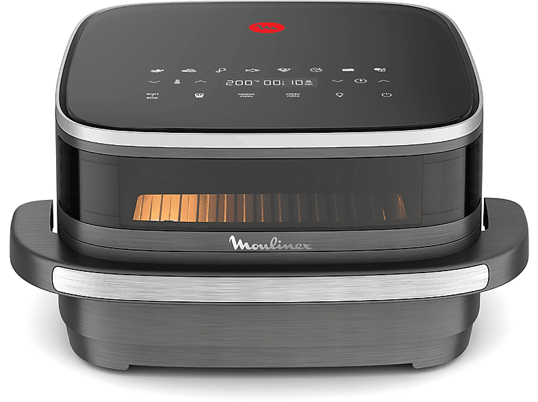 Moulinex Easy Fry XL Surface AL402HF0 2200 W 4 L 200º 9 programas automáticos Compacta Extra Crisp Ventana Negro