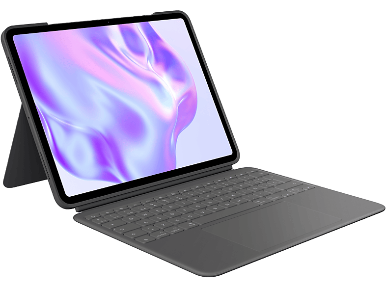 Logitech Combo Touch iPad Pro 13 inch Retroiluminación Accesos directos Teclado extraíble 4 modos de uso Trackpad Negro