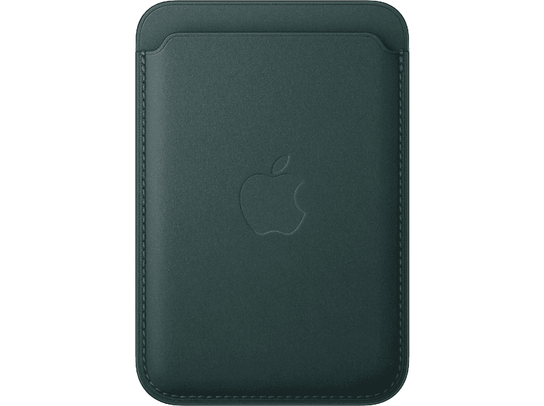 APPLE Cartera de trenzado fino con MagSafe para el iPhone Verde Oscuro