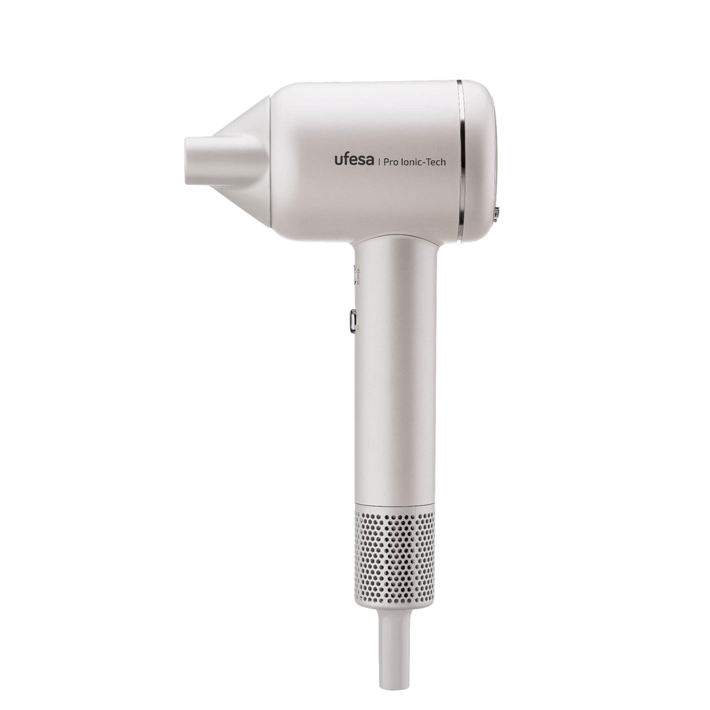 Ufesa Pro Inonic Tech 1200W 3 Velocidades Difusor y alisador incluido Ultrasilencioso Blanco