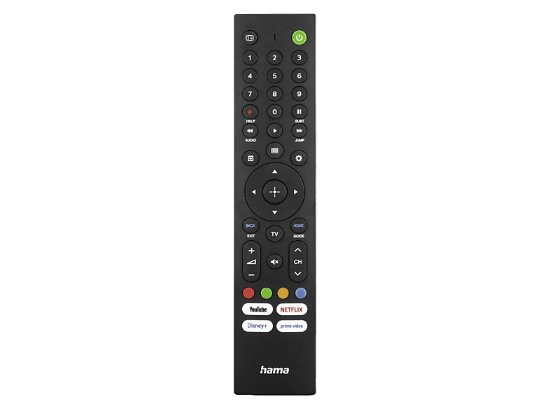 Hama 00221066  Para Televisores Sony IR Infarrojo Capacidad de aprendizaje 4 botones aplicaciones Negro