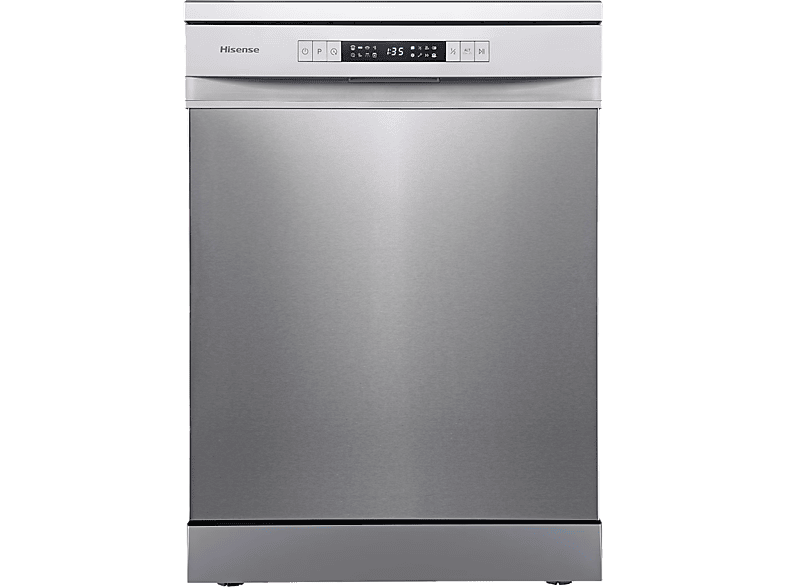 Hisense HS623D10X 14 servicios 7 programas 60 cm Media Carga Tercera bandeja Inox