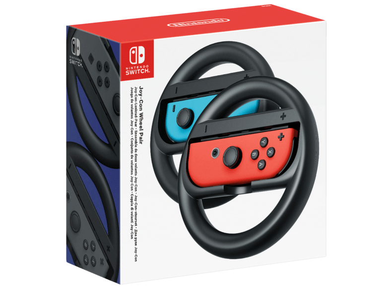 Nintendo Switch 2511166 Joy con Wheel 2 unidades Negro
