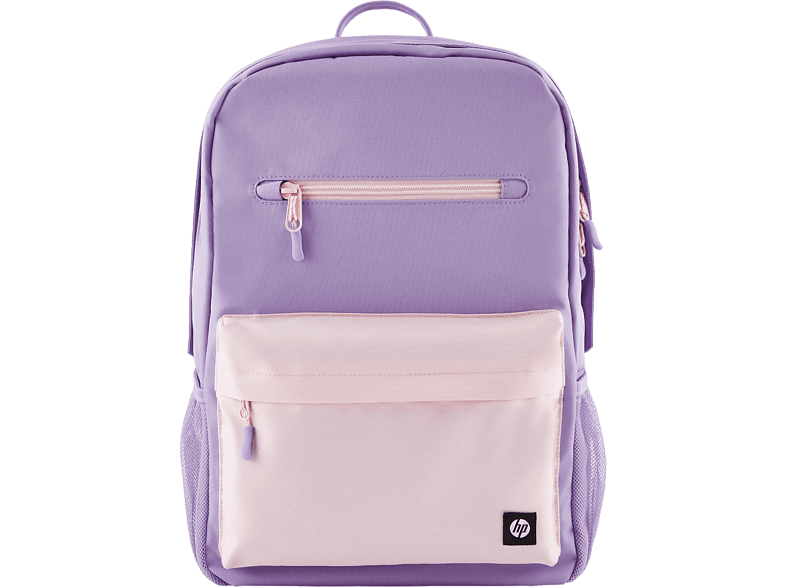 HP  Campus lavanda 17 litros Resistente al agua Cremallera doble + candado Rosa