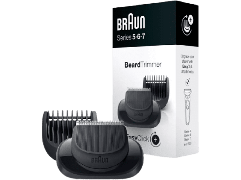 Braun EasyClick Para Series 5 6 y 7 Cabezal 5 Longitudes Negro