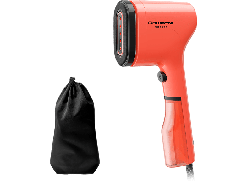 Rowenta Pure Pop DR2022D1 1300 W Salida vapor 20 g/min 70 ml Calentamiento 15 s. Elimina pelusas arrugas y purifica Coral