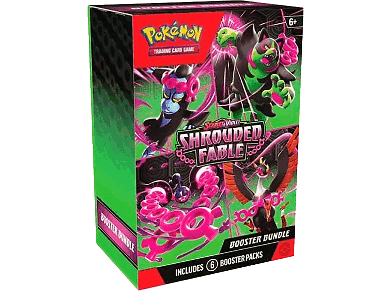 MagicBox Pokémon Scarlet & Violet: Shrouded Fable Booster 6 Booster Packs Aleatorio