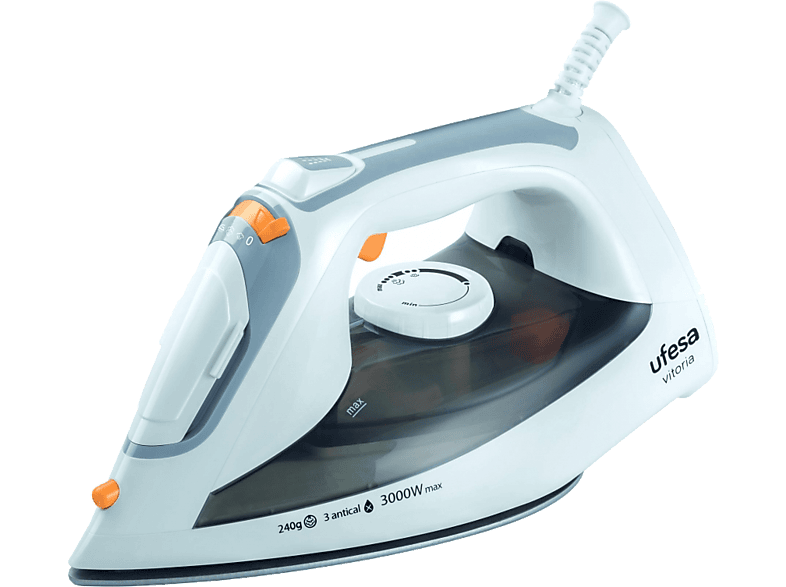 Ufesa PV3700 Vitoria 3000W 45 g/m 0.4 l Limpieza Automática Gris Blanco