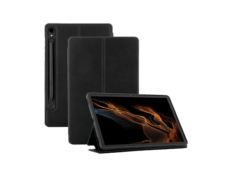 Mobilis 068008 Compatible con Galaxy Tab S9 Tablets de 11'' Tipo libro Negro