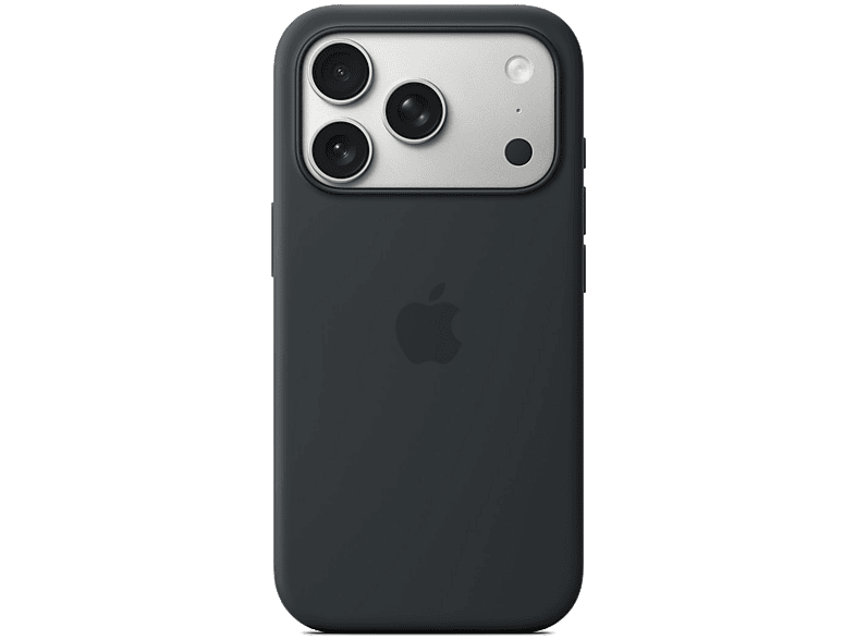 Apple Funda de silicona con MagSafe Para iPhone 17 Pro Max Compatible con correa Crossbody Negro