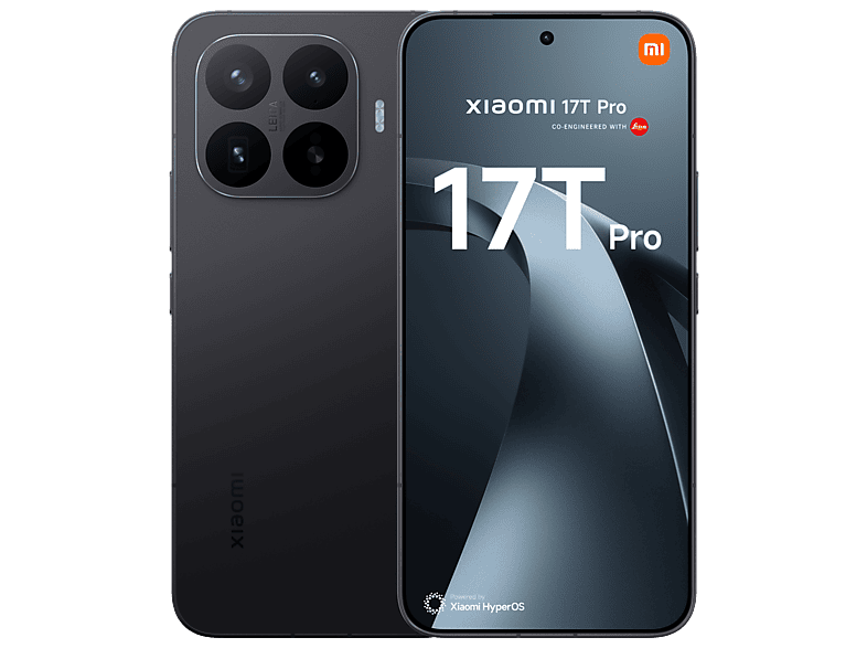 Xiaomi 17T Pro Negro 512 GB 12 GB RAM 6.83 pOLED MediaTek Dimensity 9500 7000 mAh