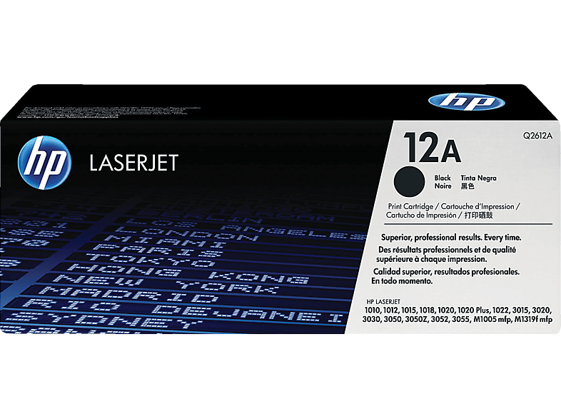 HP 12A LaserJet Negro Q2612A