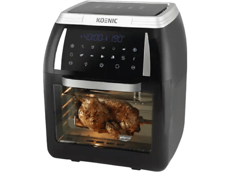 Koenic KAF 121821 1800 W 12 l  Hasta 200 ºC Pantalla LED Negro